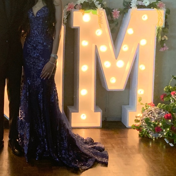 Candy Prom Sequin Formal Dress - Picture 13 of 13